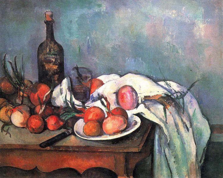 Paul Cezanne Stilleben mit Zwiebeln